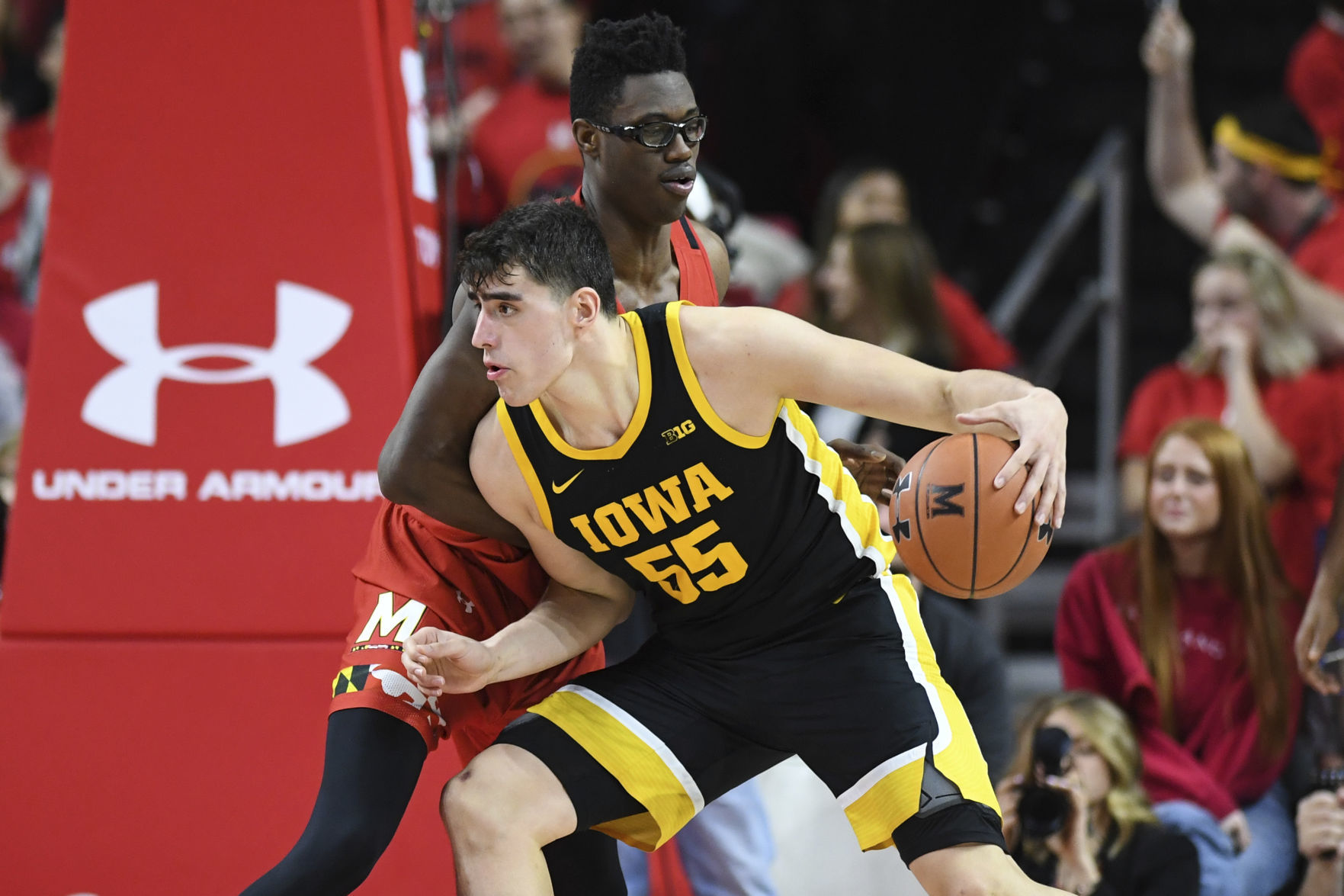 Iowa Maryland Basketball